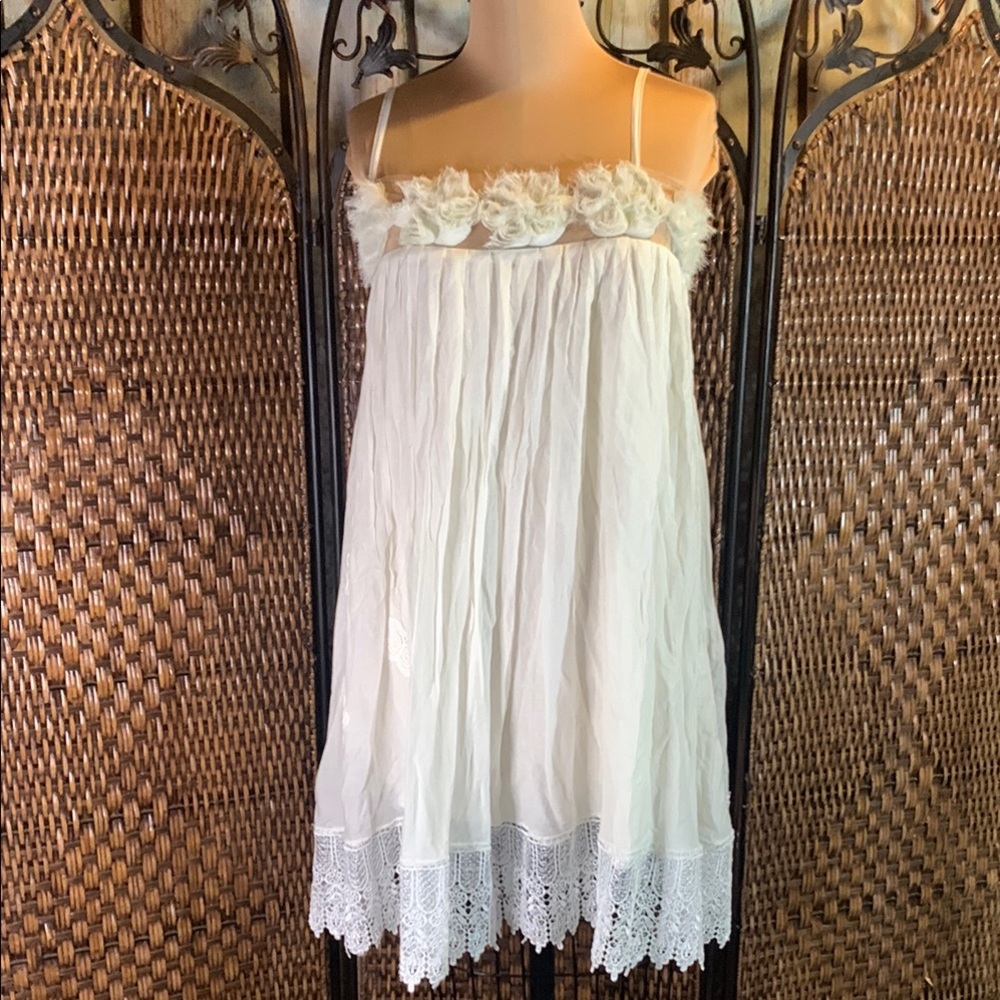 Kitten D’Amour Silk & Cotton Dress Size 10